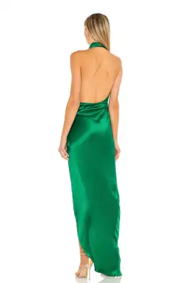 Amanda Uprichard Samba Gown Green Size 10 for rent on The Volte - image 3