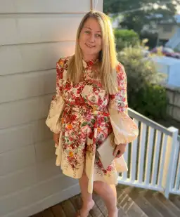 Zimmermann Wonderland Buttoned Mini Dress Floral Size 3 / Au 14 for rent on The Volte - image 2