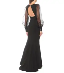 Rebecca Vallance Barbie Cut Out Gown Black Size 10 for rent on The Volte - image 2