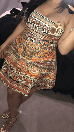 Camilla Maasai Mecca Embellished A-Line Strapless Dress for rent on The Volte - image 2