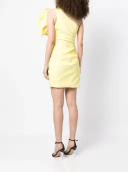 Rachel Gilbert Evana Mini Dress Yellow Size 0 / AU 6 for rent on The Volte - image 3