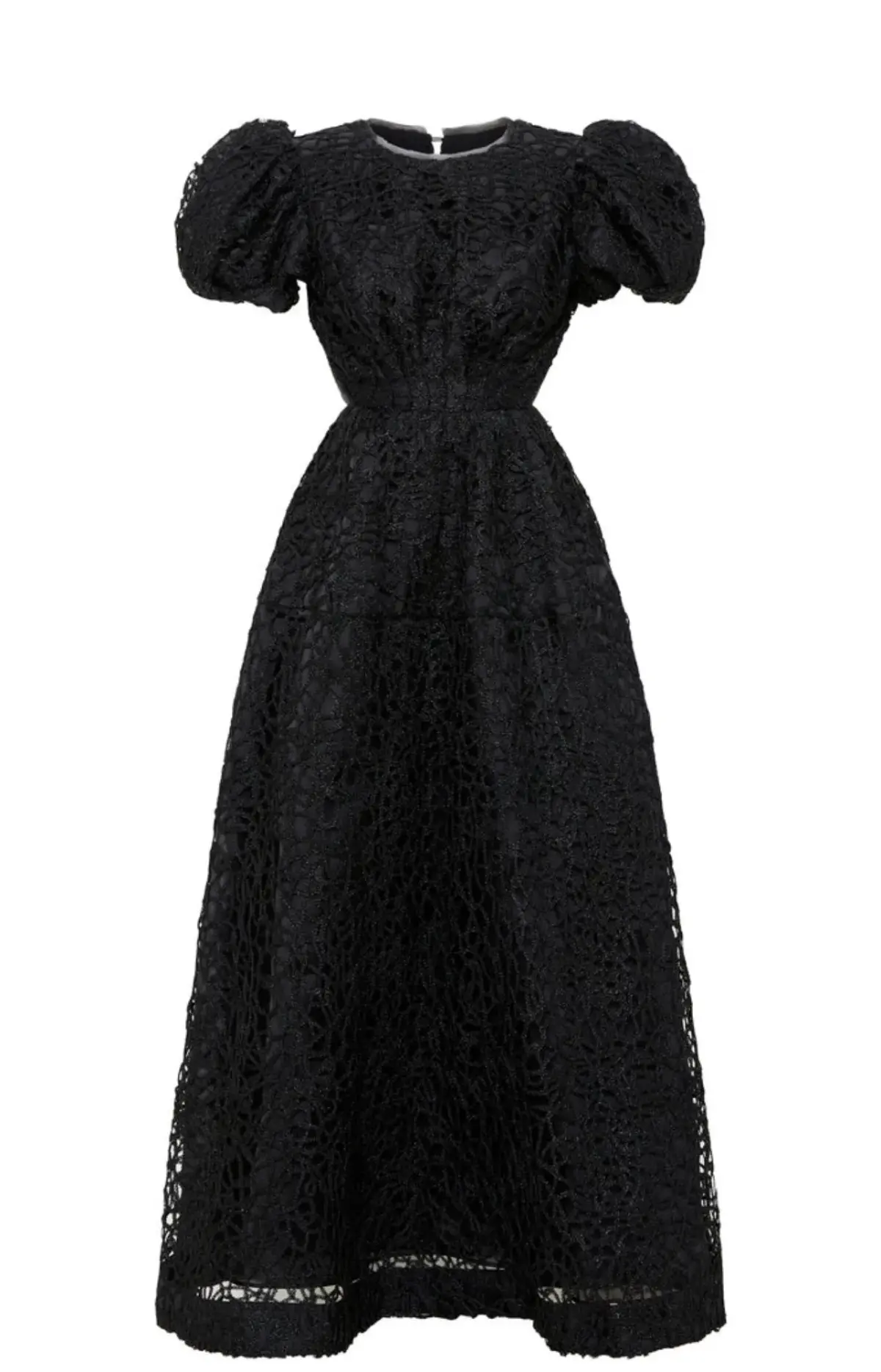 Aje Patina Lace Midi Dress Black Size 8 - Image 4