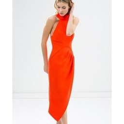 C/MEO Collective Orange Kiss Land Dress for rent on The Volte - image 1