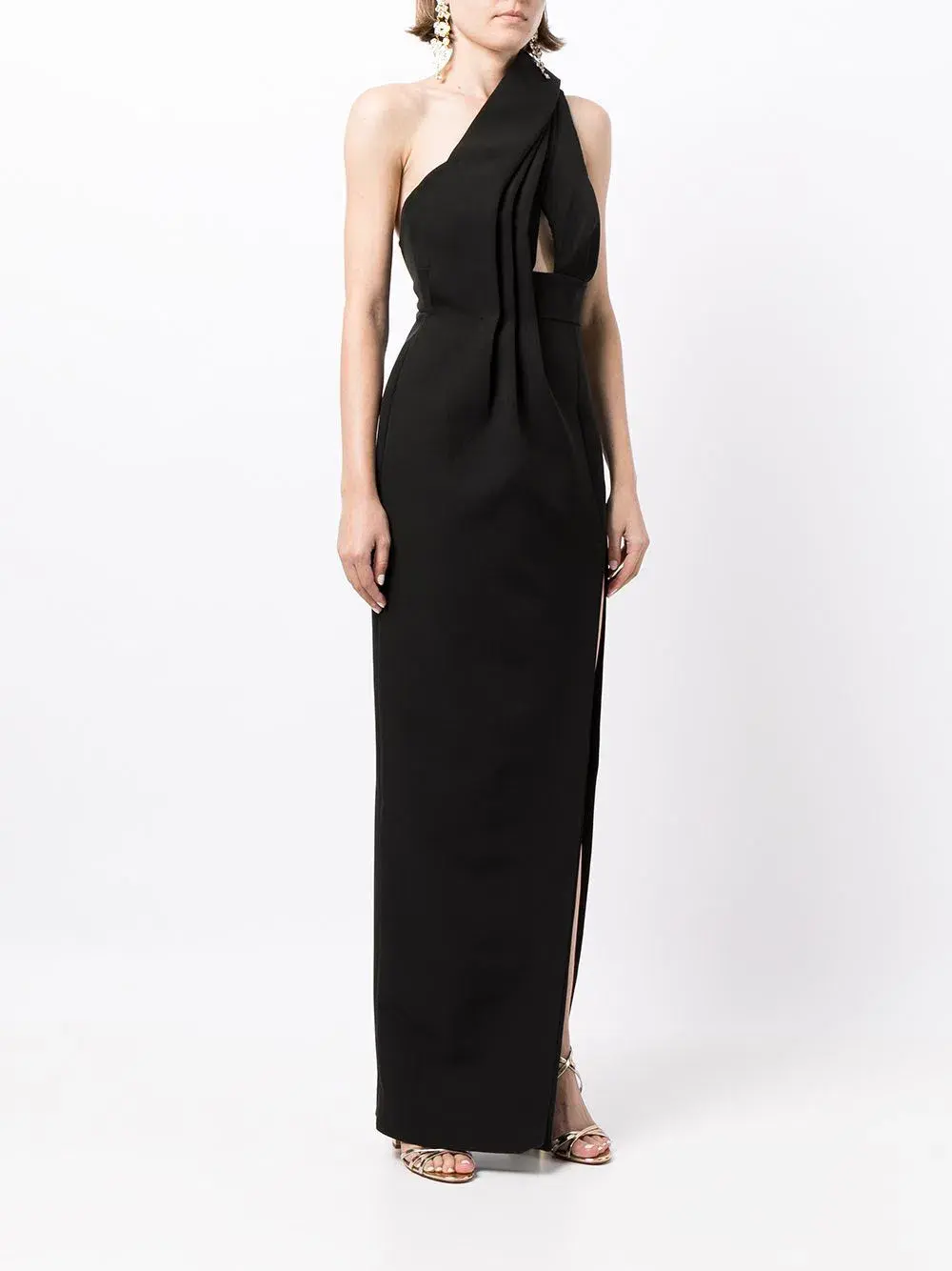Rachel Gilbert Apollo Gown Black Size 1 / AU 8 for rent on The Volte - main image