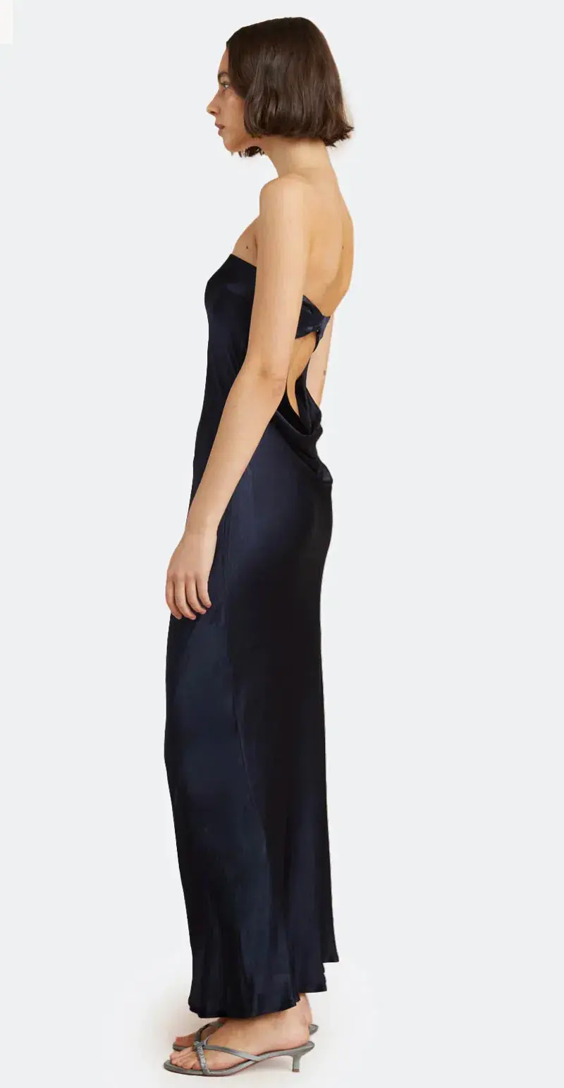 Bec & Bridge Moon Dance Strapless Dress Ink Size 18 / 3XL for rent on The Volte - main image