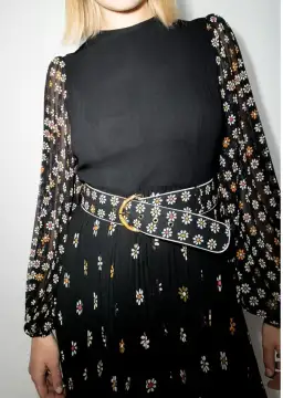 Zimmermann Sunray Long Sleeve Midi Dress Daisy Print Size 1 / Au 10 for rent on The Volte - image 2