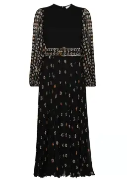 Zimmermann Sunray Long Sleeve Midi Dress Daisy Print Size 1 / Au 10 for rent on The Volte - image 5