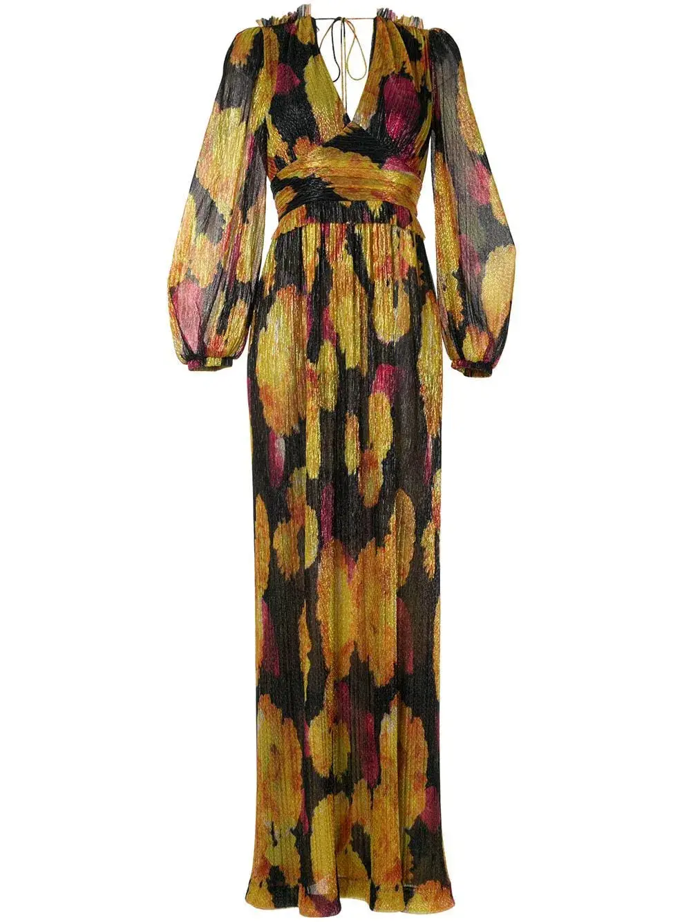 Rebecca Vallance Astoria Long Sleeve Gown Multi Size 10 for rent on The Volte - main image