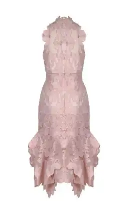 Thurley Waterlily Midi Dress Nude Size 10 for rent on The Volte - image 5