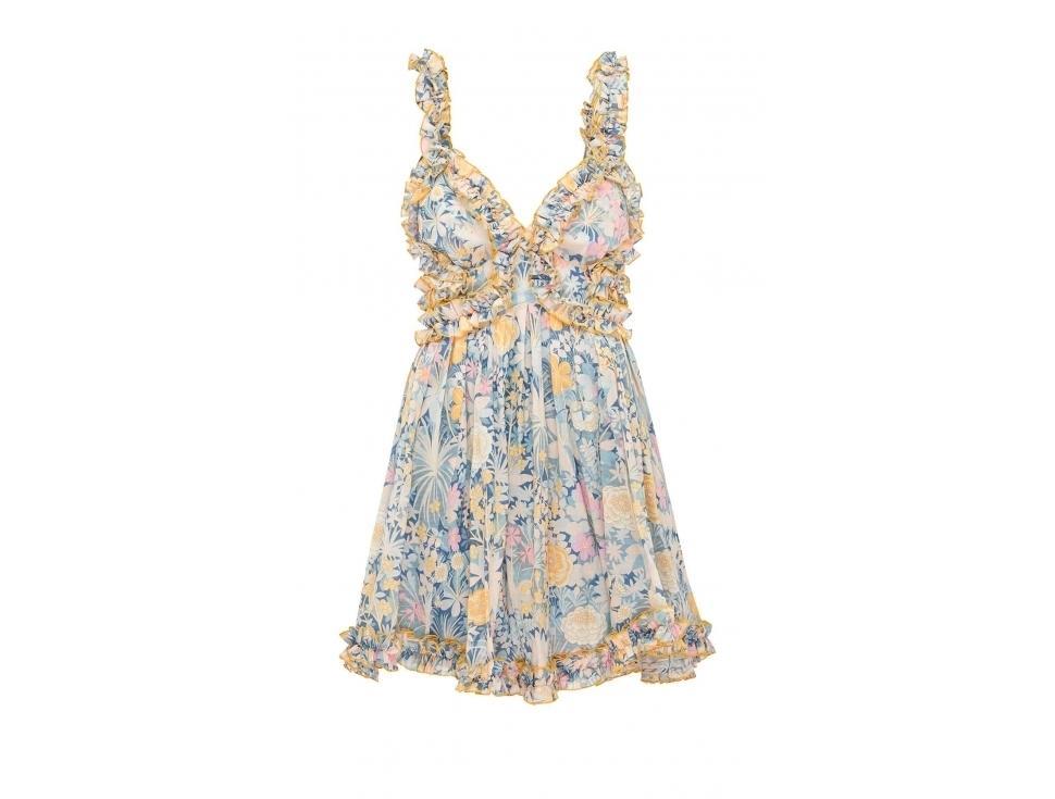 Alice McCall Gardenia Dress Gold Bloom Size 6 for rent on The Volte - main image