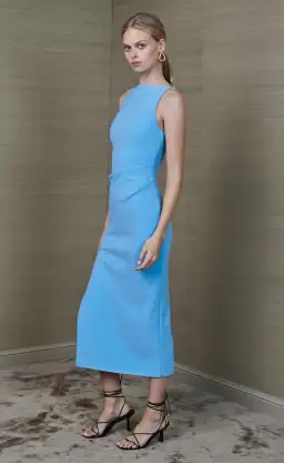 Bec & Bridge Arlette Dress Blue Size 6 for rent on The Volte - image 4