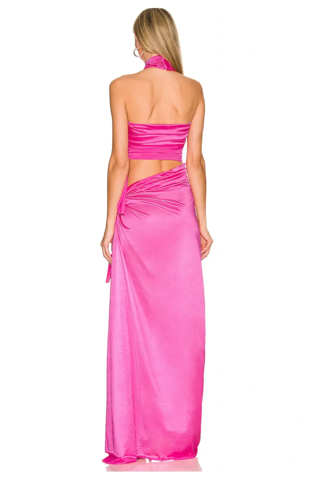 Bronx & Banco Cleopatra Maxi Dress Pink Size 8 for rent on The Volte - main image