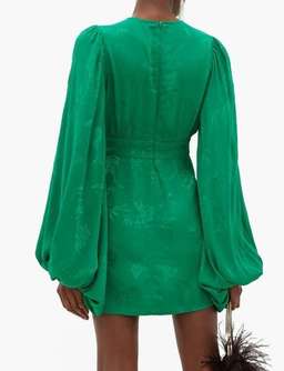 Rat & Boa Isabella Dress Green XS/AU 6 for rent on The Volte - image 6