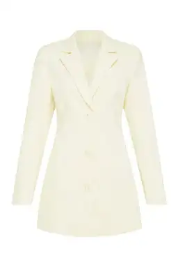 Sir the Label Marco Tailored Mini Blazer Dress Yellow Size 3 / AU 12 for rent on The Volte - image 5