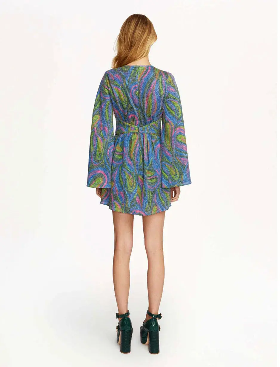 Alice McCall Swan Lake Mini Dress Bllue Size AU 8 for rent on The Volte - main image