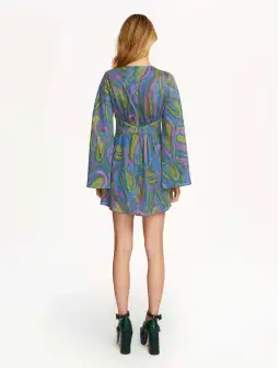 Alice McCall Swan Lake Mini Dress Bllue Size AU 8 for rent on The Volte - image 5