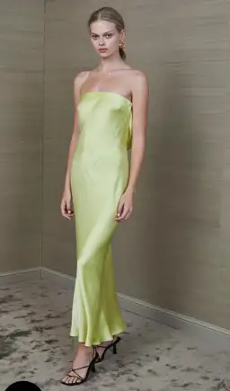 Bec & Bridge Citrus Sweetie Dress Green Size AU 6 for rent on The Volte - image 1