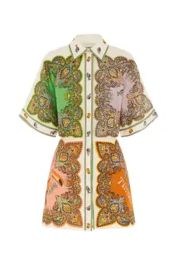 Alemais Trippy Troppo Mini Dress Multi Size AU 12 for rent on The Volte - image 4