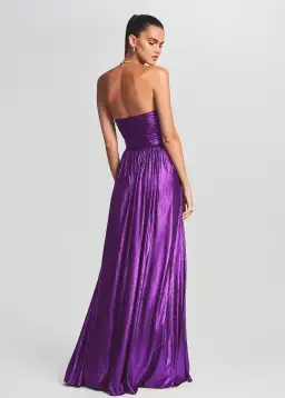 Retrofete Waldorf Dress Purple Size S / AUS 6-8 for rent on The Volte - image 2