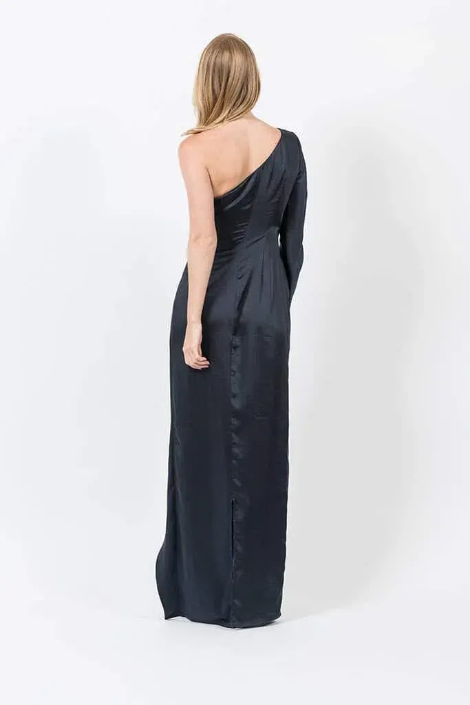 One Fell Swoop Scarlett Gown in Navy Size 8 for rent on The Volte - main image