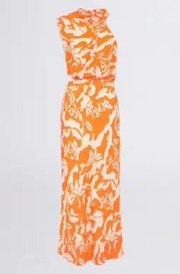 Sheike Florida Dress Orange Size 8 for rent on The Volte - image 3