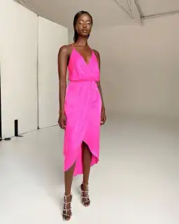 Sheike Gemma Pink Dress Pink Size AU 6 for rent on The Volte - image 3