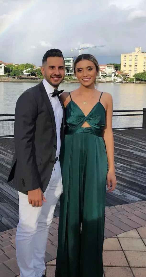 Sheike Willow Jumpsuit Green Size AU 10 for rent on The Volte - main image