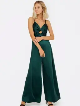 Sheike Willow Jumpsuit Green Size AU 10 for rent on The Volte - image 1