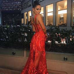 Nicola Finetti Marisol Dress red size 8