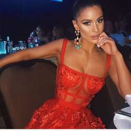 Nicola Finetti Marisol Dress red size 8