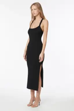 Manning Cartell Sweet Ride Knit Dress Black Size 6 / XS for rent on The Volte - image 2