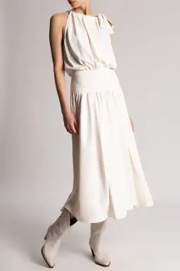 Zimmermann Halter Picnic Dress Cream Size 8 for rent on The Volte - image 1