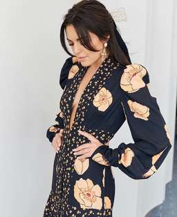 Acler Elton Dress Poppy Mix Print Size 10 for rent on The Volte - image 5