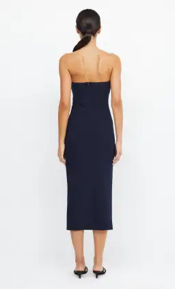 Bec & Bridge Be Mine Strapless Midi Dress Ink Size 12 for rent on The Volte - image 2