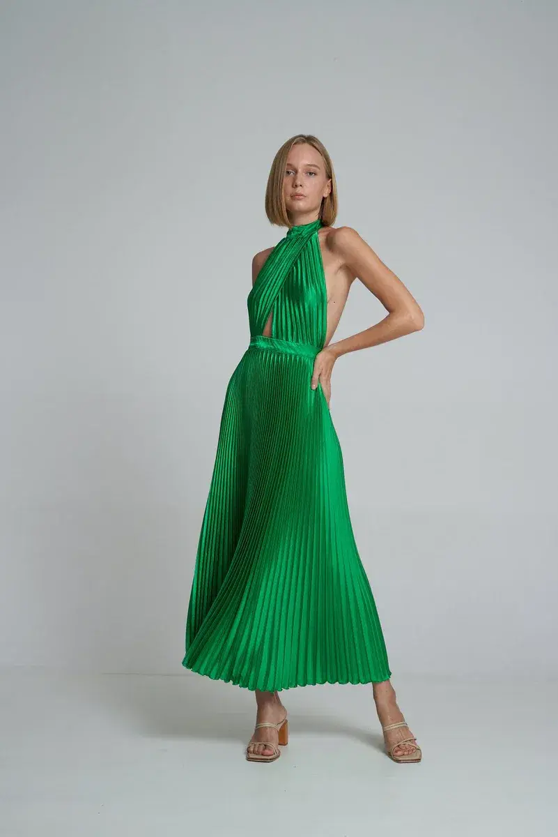 Lidee Renaissance Gown Green Size AU 6 for rent on The Volte - main image