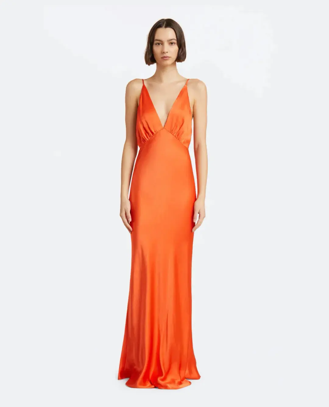 Bec & Bridge Lorelai Maxi Dress Orange Size 6 for rent on The Volte - main image