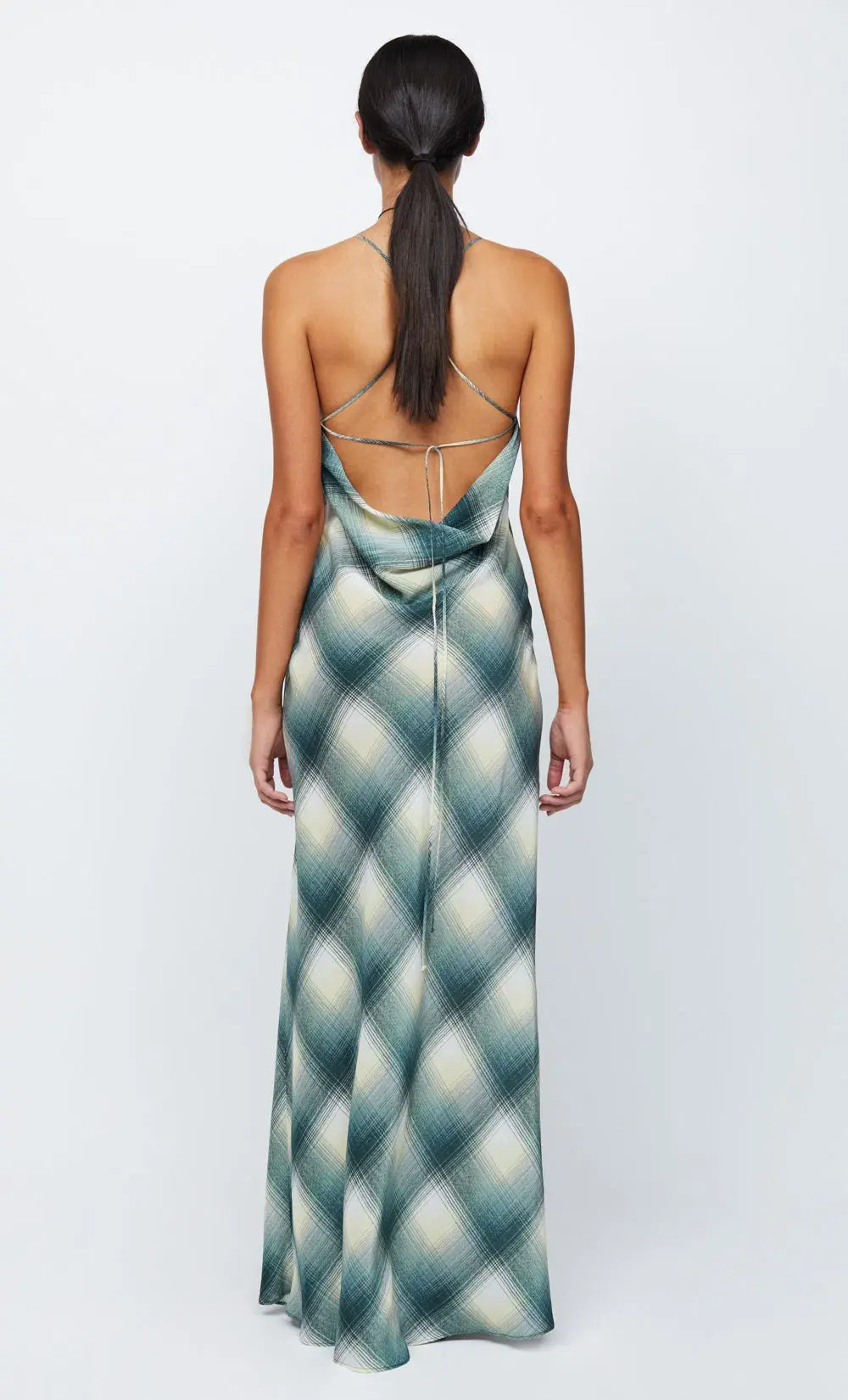 Bec & Bridge Edie Split Maxi Dress Print Size 8 - Image 3