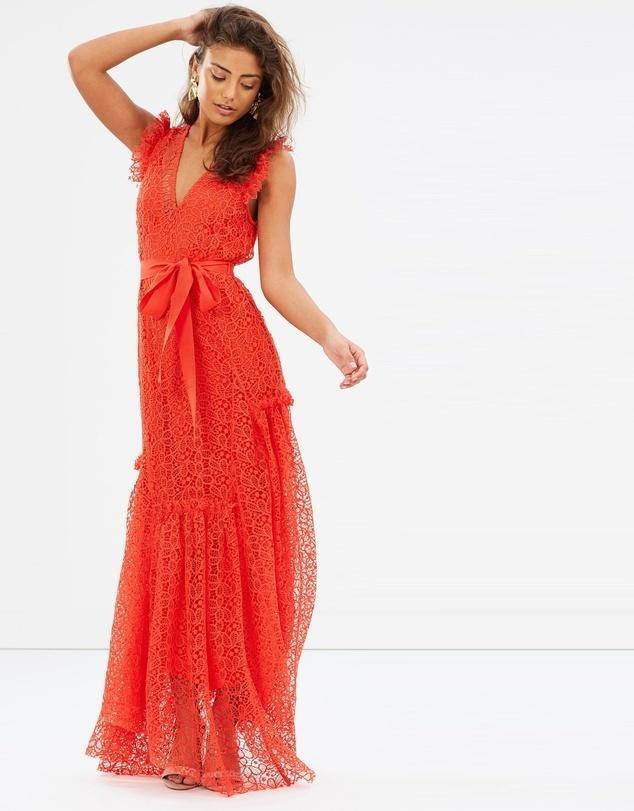 Alice McCall Reflection Gown Red size 10 for rent on The Volte - main image