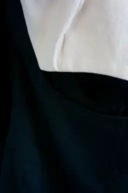 Auteur Talia Contrast Bust Dress Black & Shell Pink Size M/AU 10 for rent on The Volte - image 4