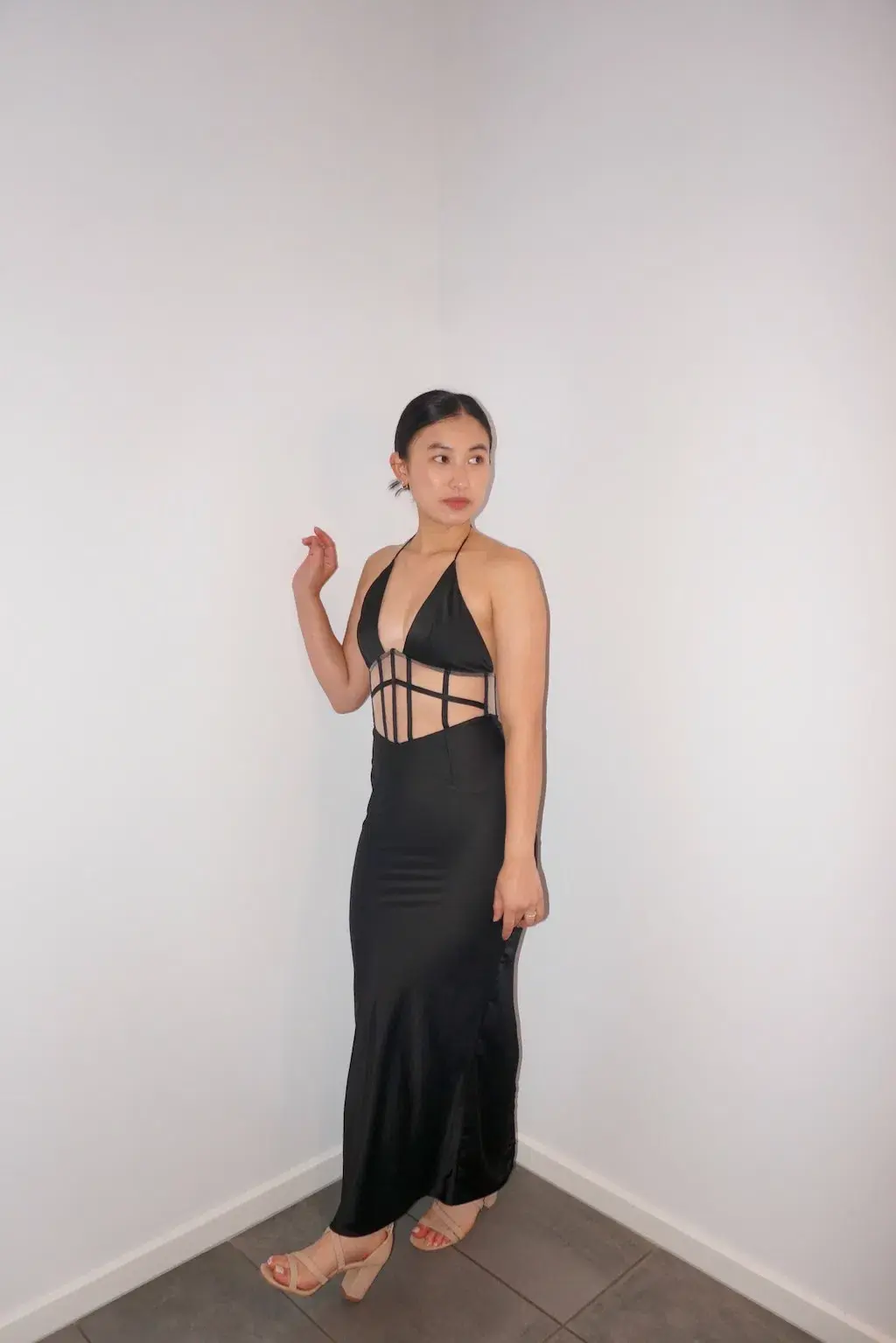 Derma Department Harlow Dress Black Size 6 for rent on The Volte - main image