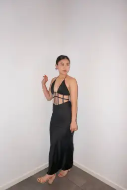 Derma Department Harlow Dress Black Size 6 for rent on The Volte - image 2