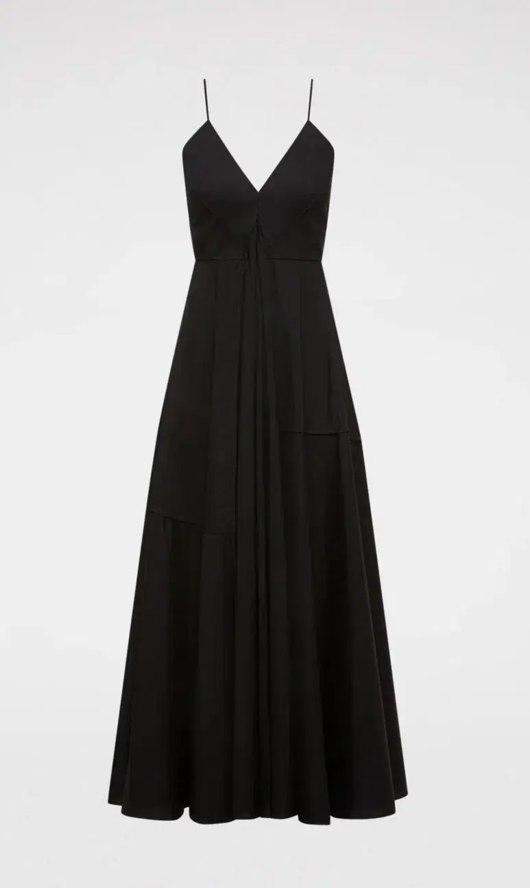 Scanlan Theodore Parachute Strappy Dress in Black Size AU 6 for rent on The Volte - main image
