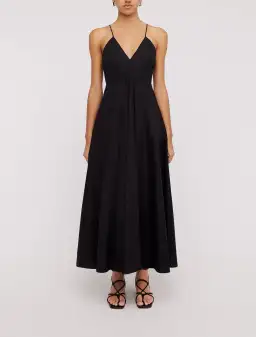 Scanlan Theodore Parachute Strappy Dress in Black Size AU 6 for rent on The Volte - image 1