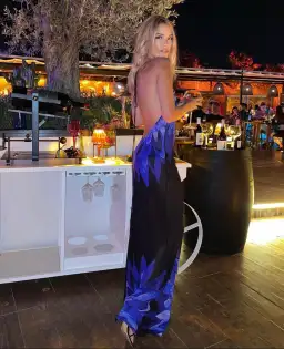 Rat & Boa Coralina Dress Blue Size XS / Au 6 for rent on The Volte - image 4