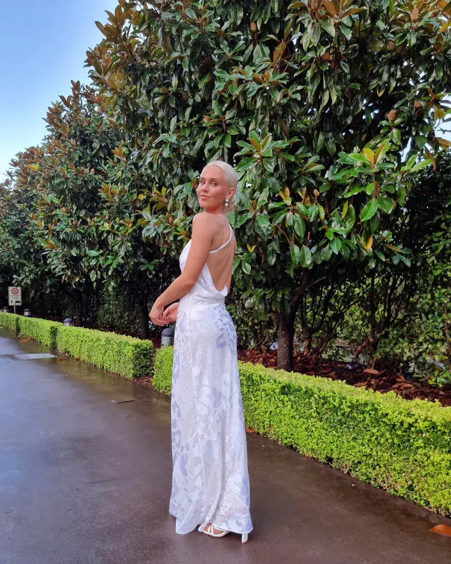 Rat & Boa Primrose Dress Off White Size XS / Au 6 for rent on The Volte - main image