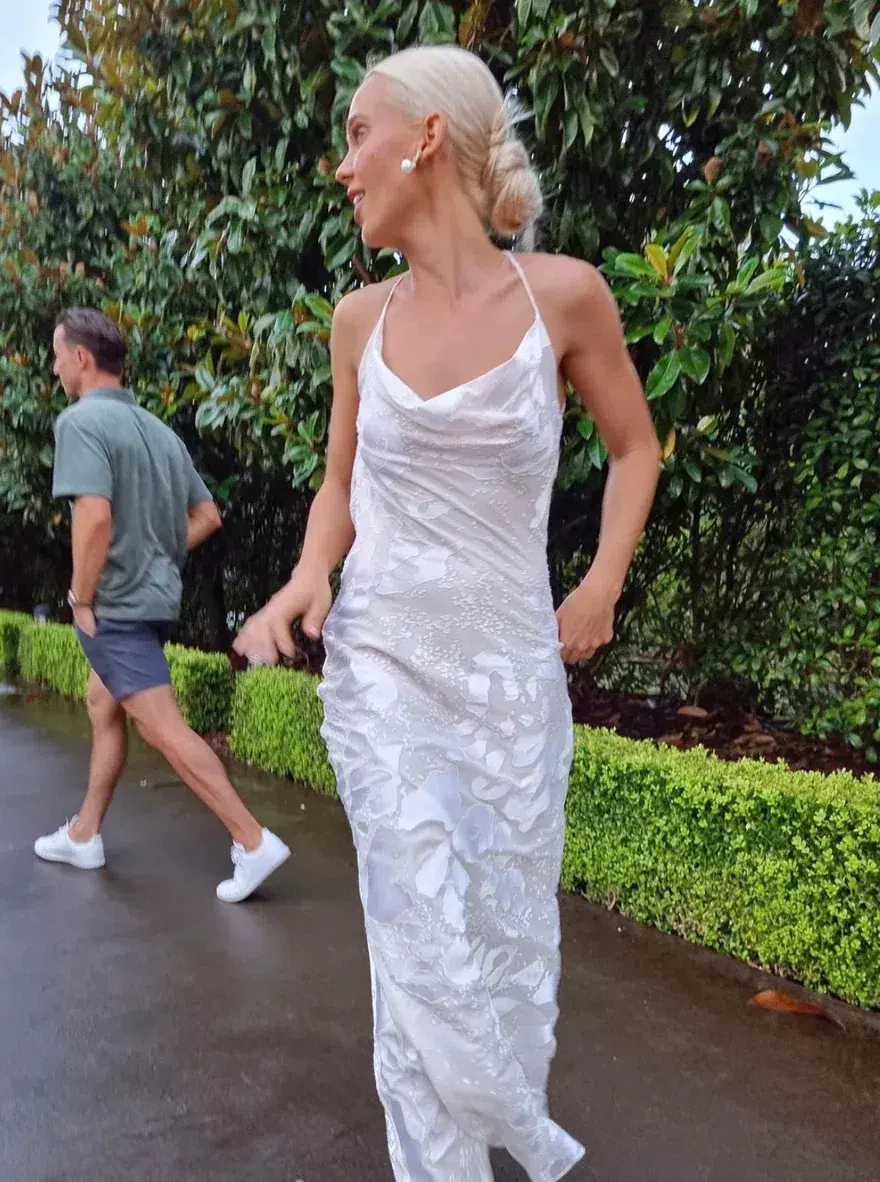 Rat & Boa Primrose Dress Off White Size XS / Au 6 for rent on The Volte - main image