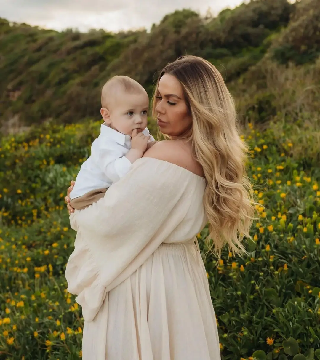 We Are Reclamation Ruffle Me Open Gown Beige Size 22 for rent on The Volte - main image