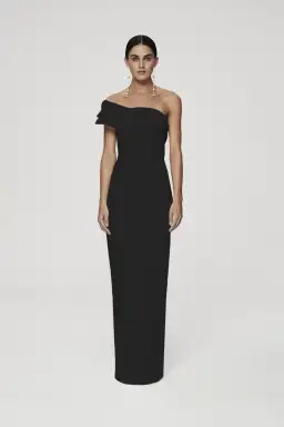 Rachel Gilbert Drew Gown Black Size 4 / AU 14 for rent on The Volte - image 1