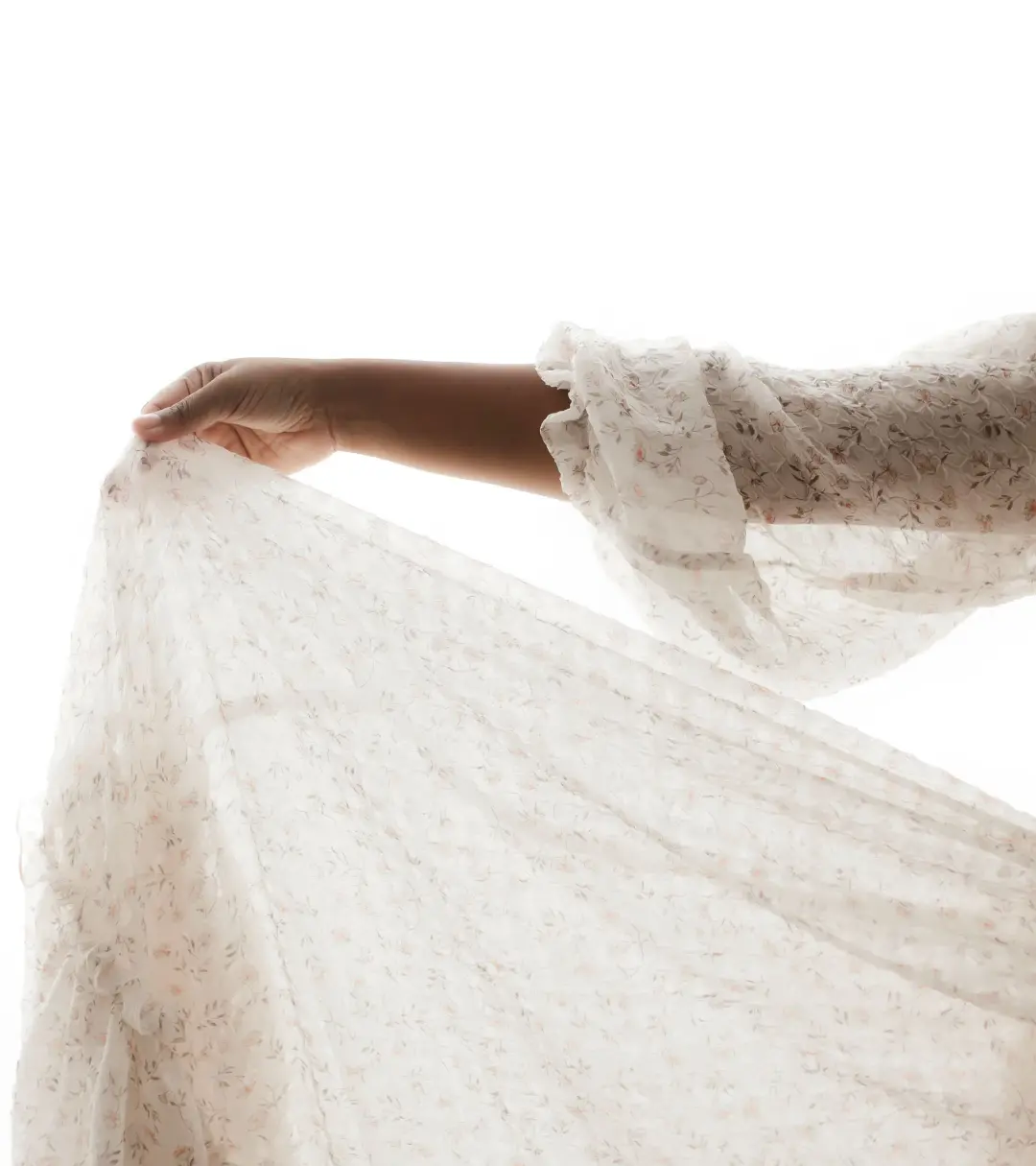 We Are Reclamation There’s Nothing Quite Like You Two Piece Gown in Floral Crinkle Size 22 for rent on The Volte - main image