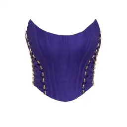 Zimmermann Tama Lace Up Corset Ultramarine Size 2/Au 12 for rent on The Volte - image 4